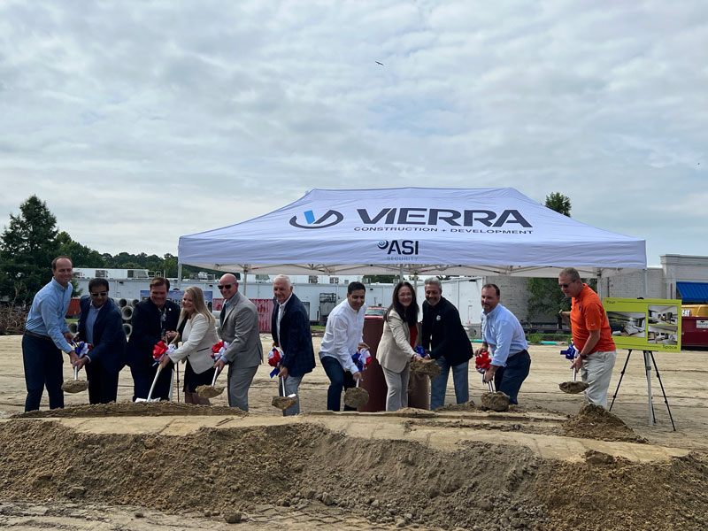 Vierra Construction + Development is proud to share in the groundbreaking from our newest project